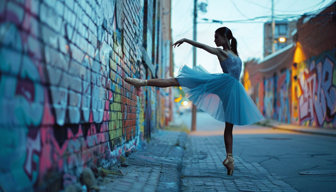 Quand la danse contemporaine rencontre le street art