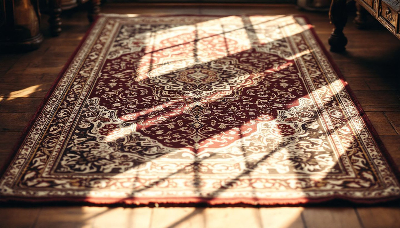 Techniques traditionnelles pour le nettoyage de tapis en soie